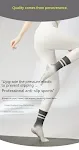 Gestreepte gradiënt yoga middenbuis antislip pilates sokken — foto 19