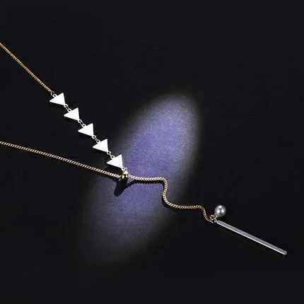 Chain de suéter de cristal — foto 4