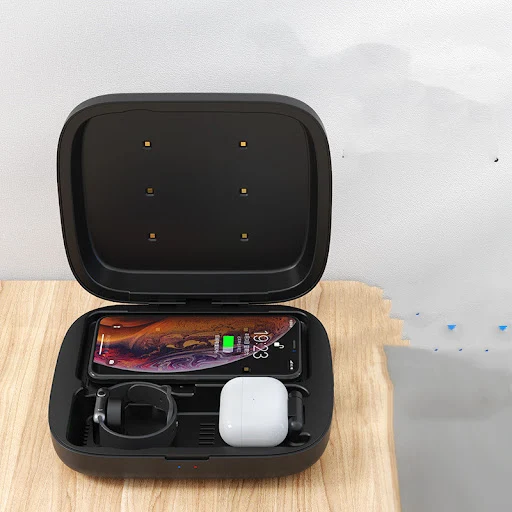 Title 3, Cell phone charging sterilizer Sanitize and cha...