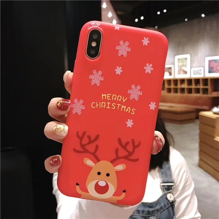 Title 8, Scarlet Christmas silicone mobile phone case. P...
