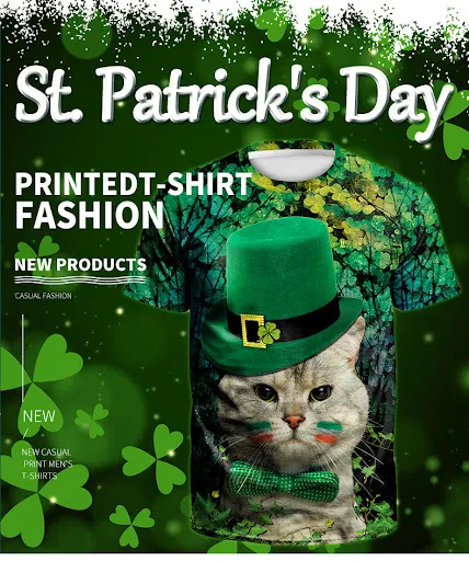 Title 6, St. Patricks Day Green Hat Sub Festival 3D Dig...