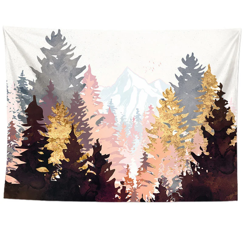Title 21, Arazzo Sunset Hill per arredamento, arte murale...