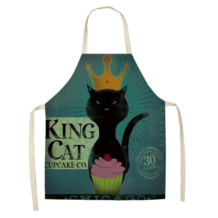 Title 8, Cotton and linen cartoon dog apron, perfect for...