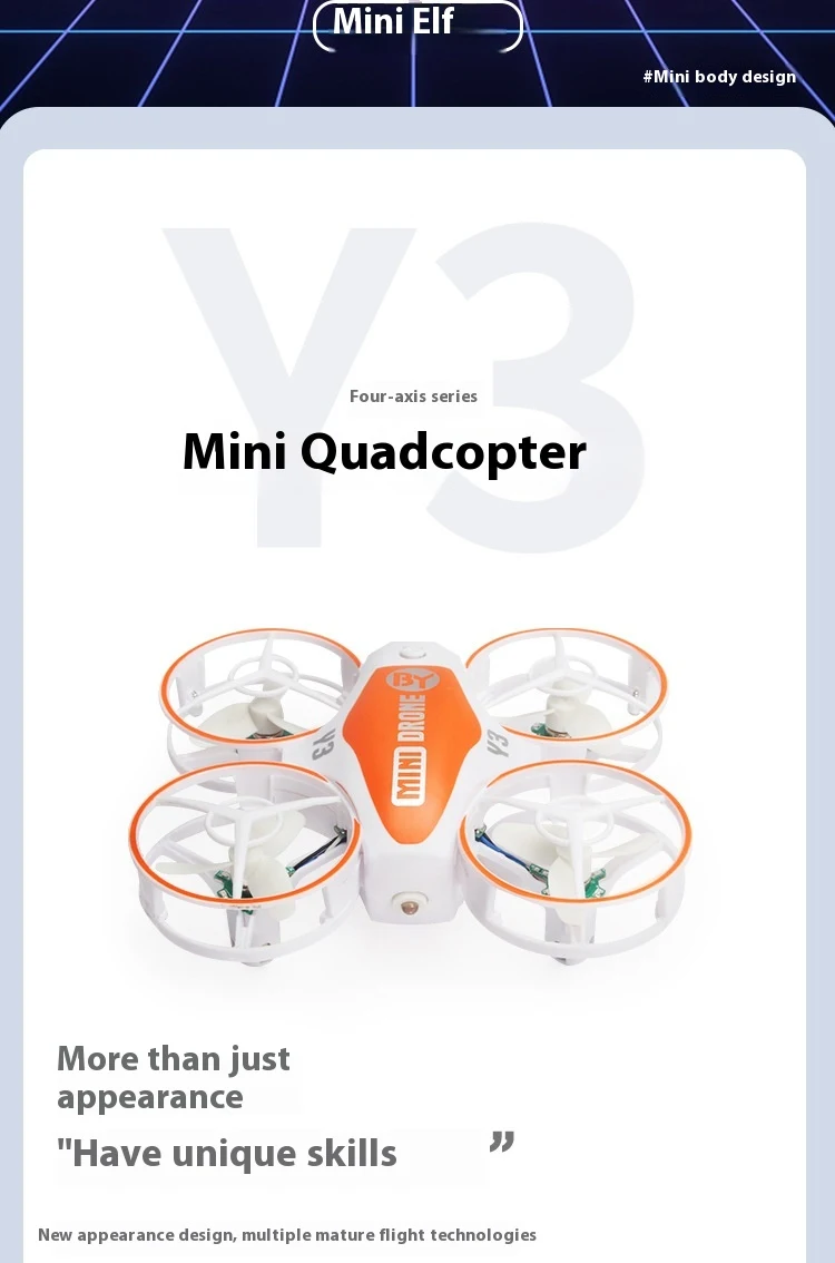 Title 1, Mini Remote Control Four-axis UAV Childrens To...