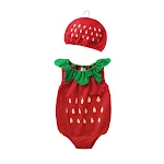 Bolsa de bebê com roupa anti-pum, romper de fruta. Praticidade e conforto para o seu bebê. Tudo em um só lugar. — foto 1