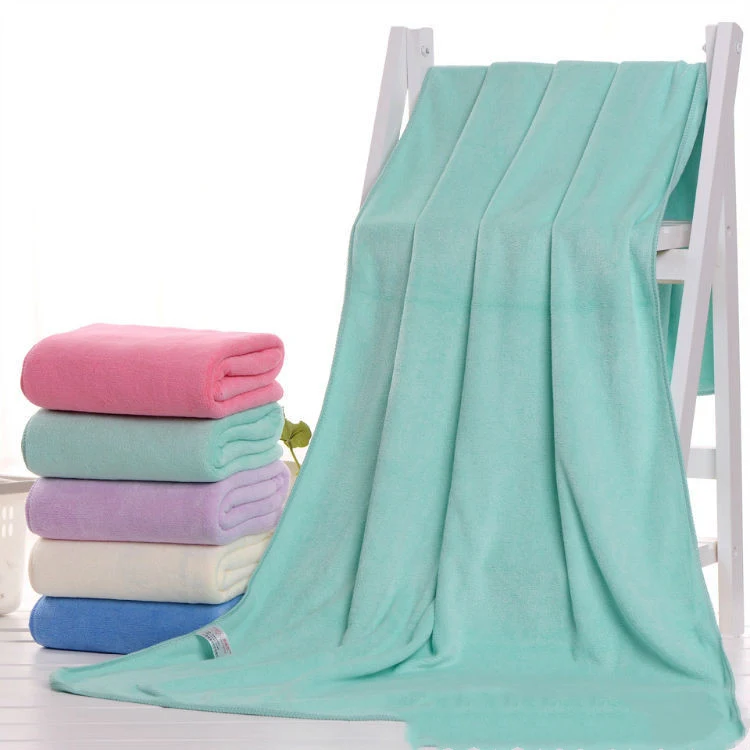 Toalha de banho de microfibra Source Factory 70x140 absorvente, para praia, salão de beleza, cama, terapia de fogo, comércio exterior. — foto 8