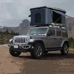 Outdoor Aluminum Alloy Helicopter Model Foursquare Car Roof Vehicle Tent Camping Tent, durable, spacious and perfect for — photo 1