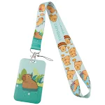 Alça para celular Capivara com suporte para certificado. Mantenha seu telefone seguro e seus documentos acessíveis. Prático e funcional para uso diário. — foto 7