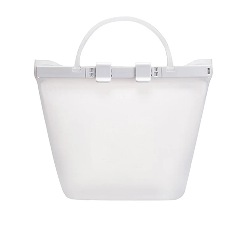 Title 22, Sealed silicone storage bag for frozen food, th...