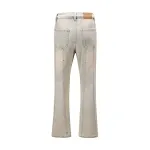 Fashion Series Rivet Skinny Jeans voor heren. Strakke jeans met klinknagels. Comfortabel en stijlvol, perfect voor een trendy dagelijkse look. — foto 4