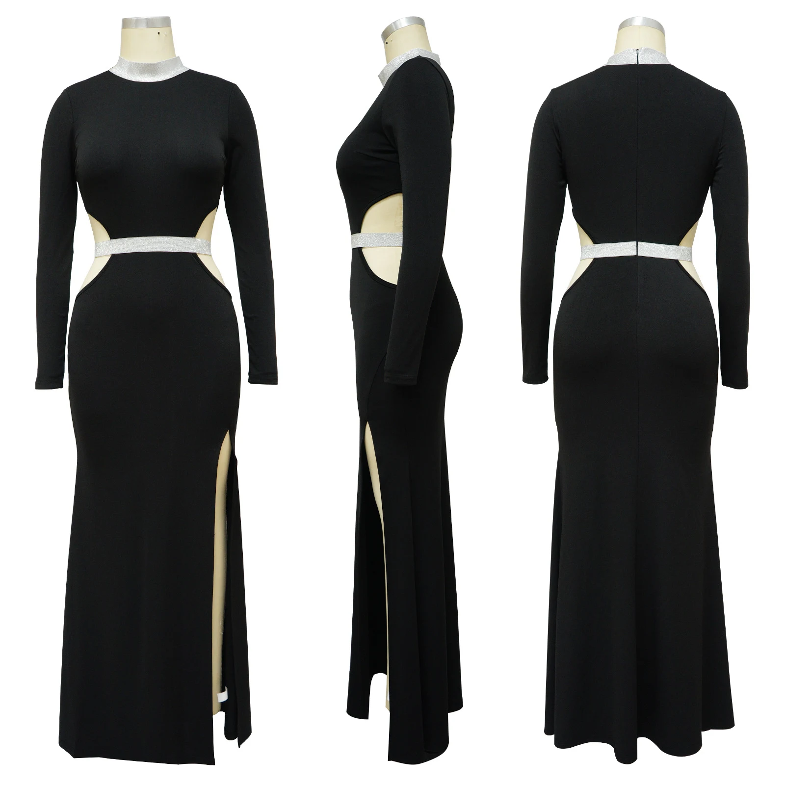 Title 16, Fashion Womens Wear Sexy Waist Hollow-out Spli...