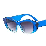 Striped Sunglasses for Men and Women, Small Frame Geometry. Stylish and offers UV protection. Perfect for everyday use a — photo 23