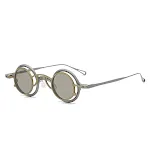 Perfect Circle Sunglasses Clip Glasses Frame. Enjoy sun protection and visual comfort with this adaptable and stylish cl — photo 6