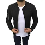 Slim casual sports jacket men's jacket sweatshirt, offering style and comfort. Perfect for workouts and everyday wear. A — photo 1