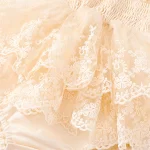 Vestido Infantil Princesa com Renda e Costura – Ideal para Festas, Macio e Confortável, Design Elegante e Encantador para as Pequenas. — foto 3