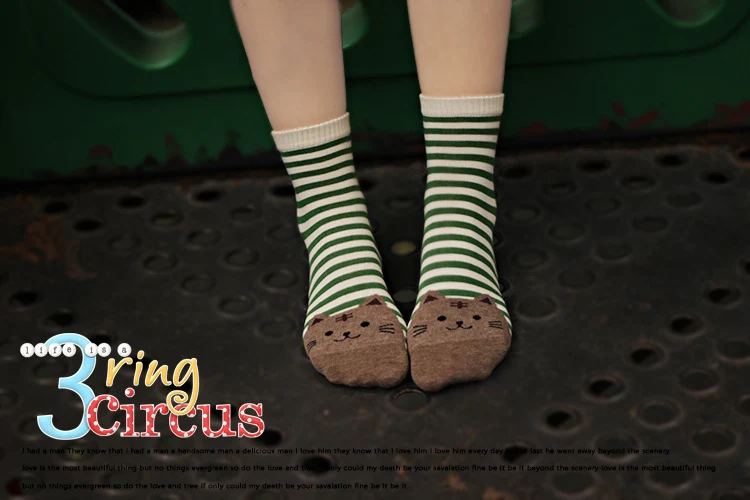 Title 11, Striped Cat Socks