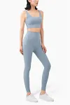 Sky blue suit