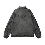 Jaqueta de Couro PU Solta para Motociclista Masculina Conforto e Estilo Design Moderno para Motos e Uso Casual Proteção Leve e Visual Urbano — foto 12