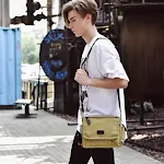 Bolsa de lazer ecológica, para ombro ou transversal. Leve seus pertences com estilo e consciência ambiental com esta bolsa versátil e sustentável. — foto 2