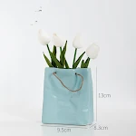 Vaso Nórdico Decoração Casa Maison Vaso de Flores Design Elegante Perfeito para Flores Frescas ou Secas Decoração Moderna para Sala de Estar — foto 4