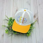 Boné de beisebol infantil com estampa simples, perfeito para proteger do sol com estilo e conforto, ideal para uso diário e atividades ao ar livre. — foto 4