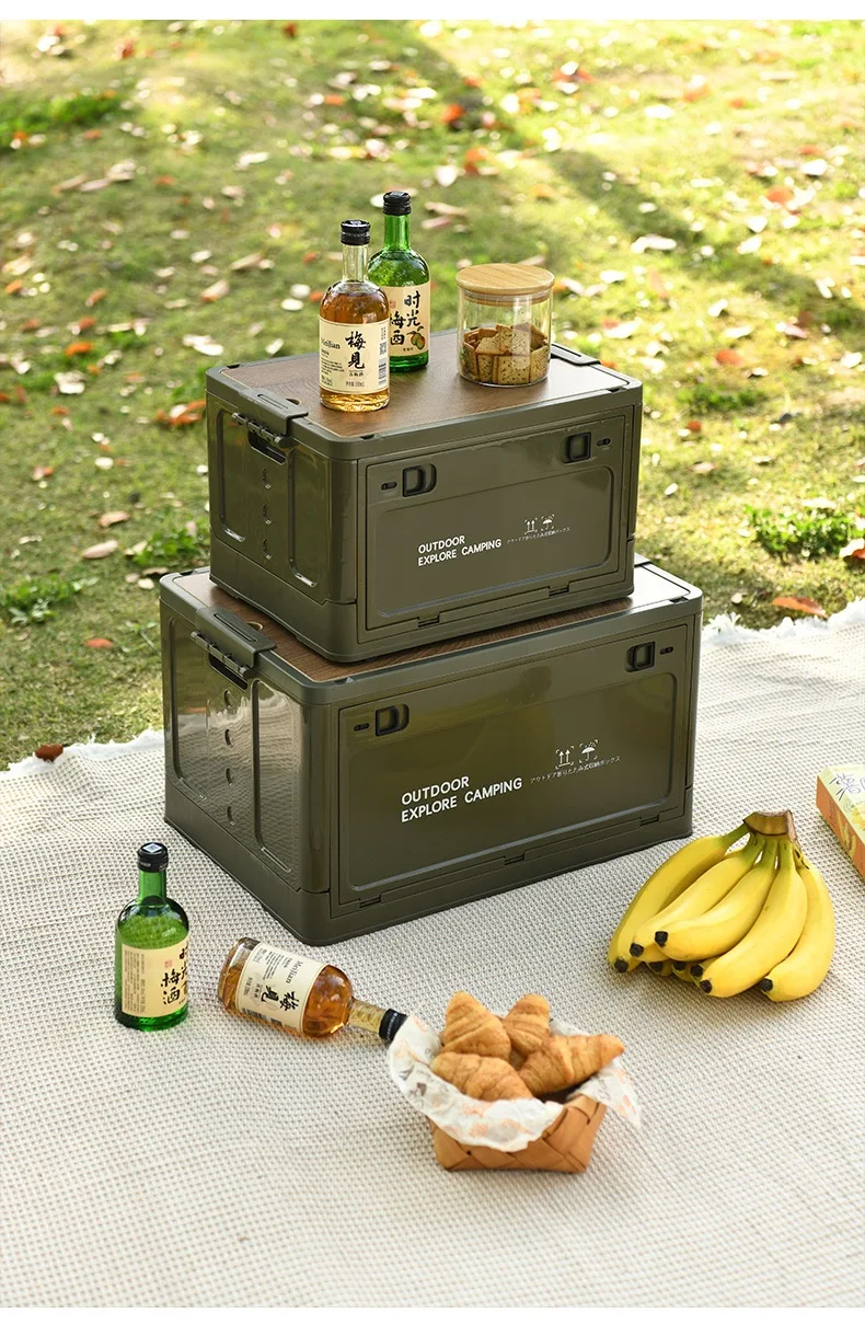 Caja organizadora para camping y picnic, almacenamiento doméstico extragrande, ideal para organizar y guardar todo. — foto 9