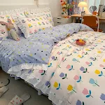 Fourpiece set of 2.0m bed ski