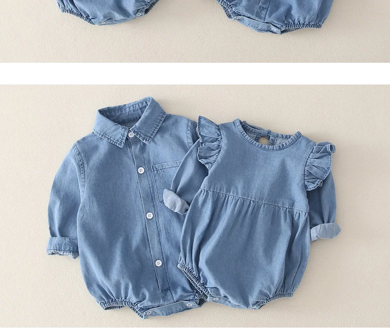 Title 7, Jeans triangular para bebê menina, perfeito par...