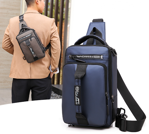 Title 8, Casual outdoor chest bag messenger bag, perfect...