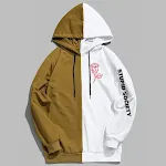 Moletom masculino com capuz, costura fina e marca de moda Aliexpress. Suéter leve, ideal para uso diário. Venda por atacado de fábrica. — foto 2