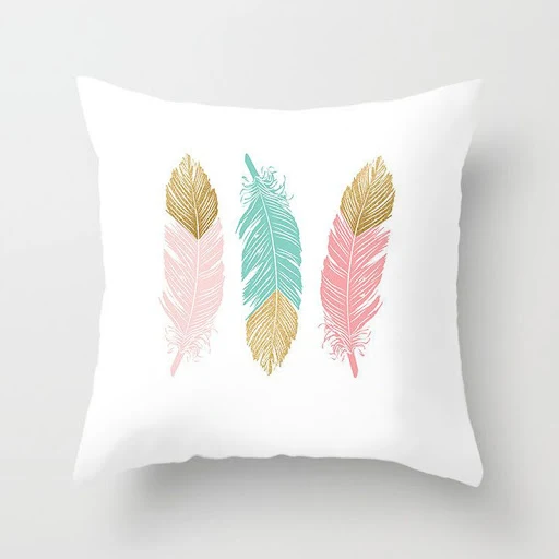 Title 6, Peacock Feather Peach Skin Pillowcase, offering...