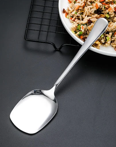 Title 5, Stainless Steel Spoon for Buffet Service