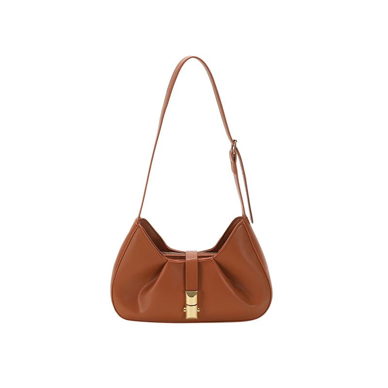 Eenvoudige effen kleur schoudertas, kleine vierkante baguette tas. Modieus voor dames, perfect voor dagelijks gebruik en avondjes uit, handig en stijlvol. — foto 7