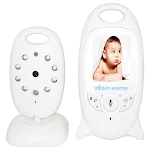 Monitor de bebê com vídeo sem fio, rádio e áudio. Monitore seu bebê, ouça e veja à distância, para tranquilidade e segurança. — foto 2
