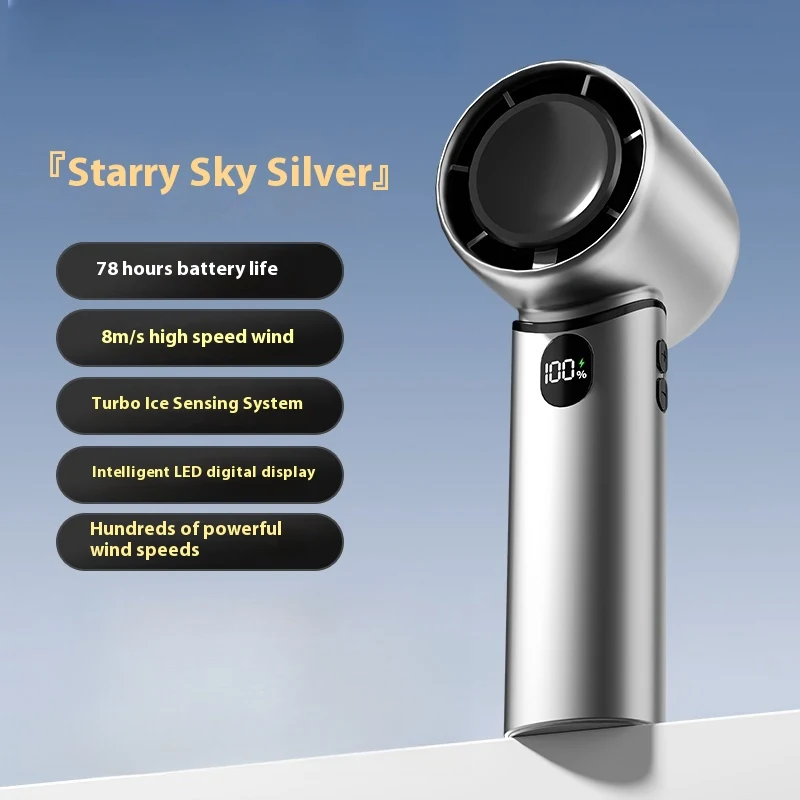 Mini Portable Charging Small Handheld Fan for Personal Cooling, USB Rechargeable, Compact and Lightweight for On-the-Go — photo 4