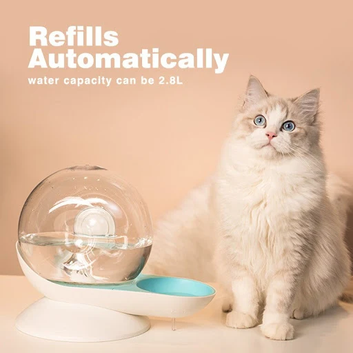 Title 8, Automatic cat drinking fountain with filter, pr...