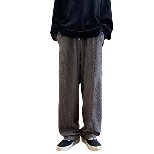 Title 4, Mens Jacquard Rhombus Draped Pants. Experience...