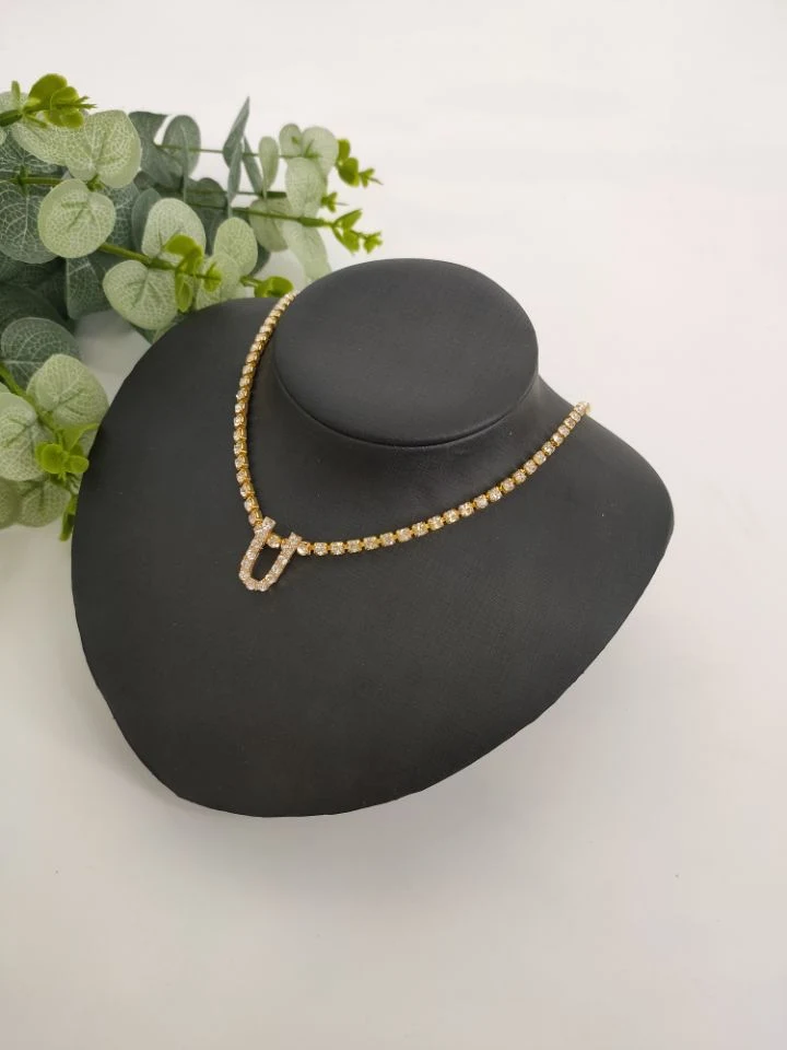 Collar de aleación de colgante de diamantes de diablo — foto 11
