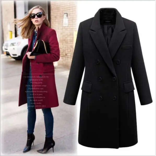 Title 3, Long wool coat with windbreaker for men, offeri...