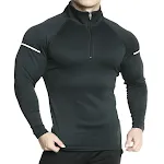 Dark green zipper