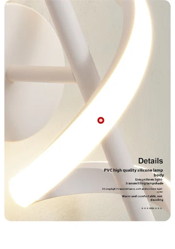 Title 2, Bedroom Bedside Wall Lamp Creative Minimalist S...