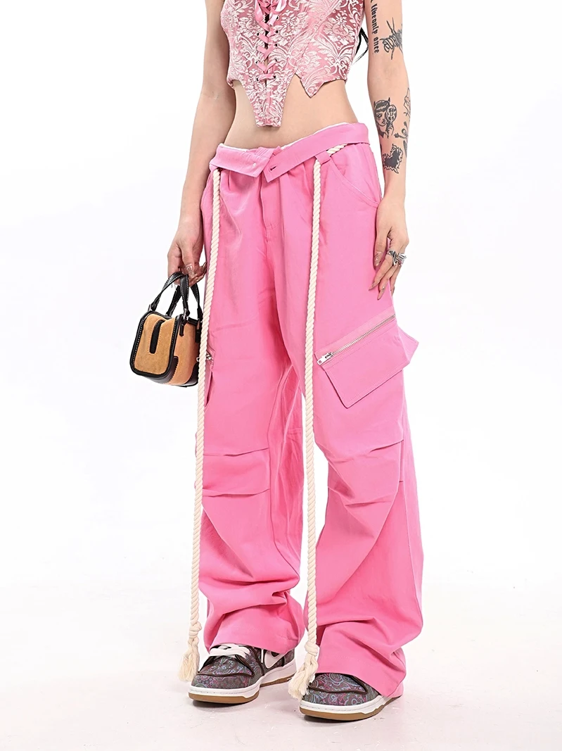Title 7, High Waist Loose Casual Pants for women. Enjoy ...
