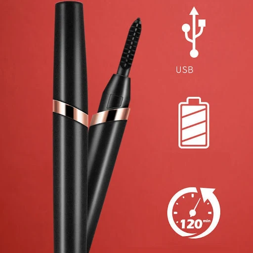 Title 3, USB Rechargeable Electric Eyelash Curler Perfec...