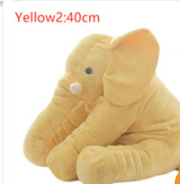 Travesseiro de boneca elefante para bebê, conforto e sono. Pelúcia macia para abraçar, perfeita para a hora de dormir e acalmar o seu filho. — foto 15