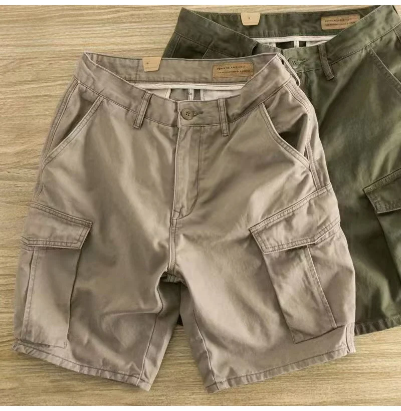 Title 2, Mens Workwear Casual Loose Summer Straight Fif...