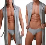 Lussuosa Toga Romana Erotica per Lui o Lei – Goditi il Lusso e la Seduzione. Rilassati con questa veste in stile romano, perfetta per notti romantiche e sensuali. — foto 4