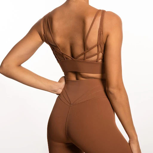Title 16, Autumn and Winter Nylon Nude Yoga Suit with Thi...