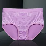 Large elastic comfortable jacquard breathable women's underwear, offering all-day comfort, support, and a perfect fit fo — photo 3