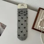 Full Printed Bow Gray