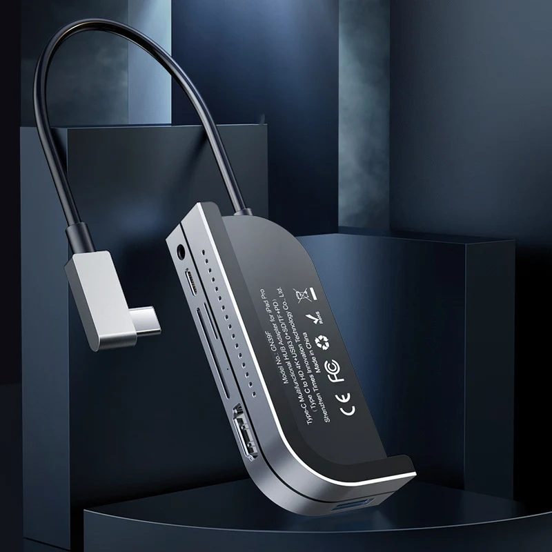 Expanda suas conexões com o adaptador HUB Type-C. Conecte vários dispositivos, transfira dados e carregue seus aparelhos com facilidade e rapidez. — foto 6